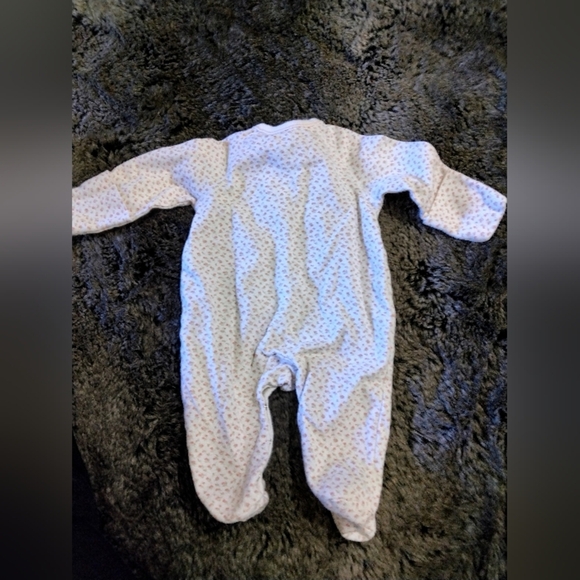 Ralph Lauren Newborn Baby Floral Cotton Footed Coverall Sleeper - Picture 5 of 5